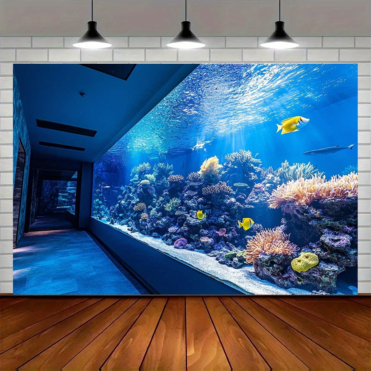 Fish Aquarium Home - Canlı Sualtı Akvaryumu Goblen Mercan Resifi