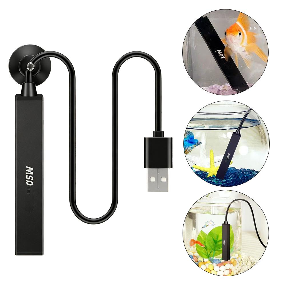 Aquarium Fish Betta - Mini USB Akvaryum Isıtıcı 5V Otomatik