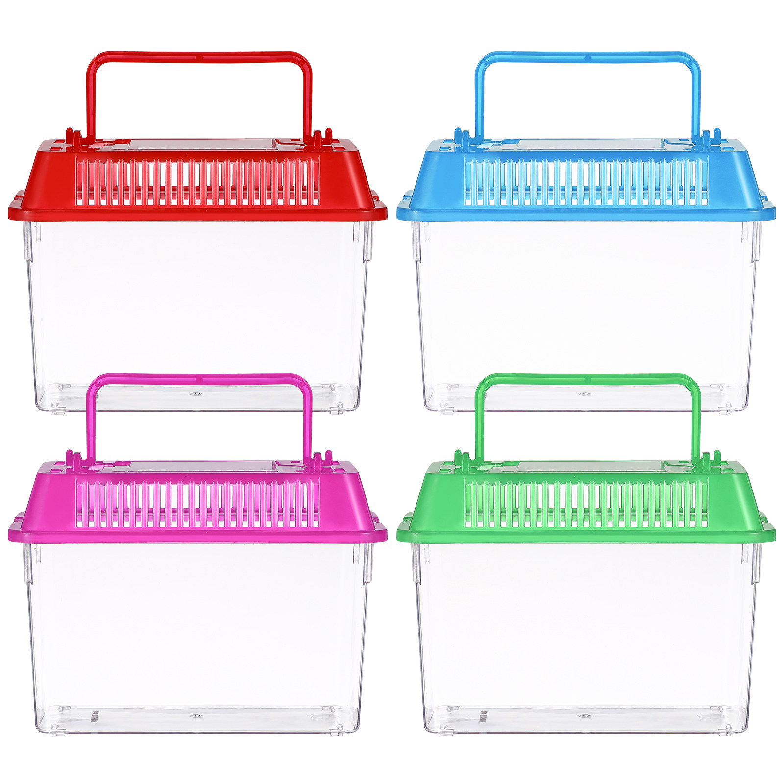 Aquarium Fish Betta - Elde Taşınabilir Mini Balık Tankı Plastik