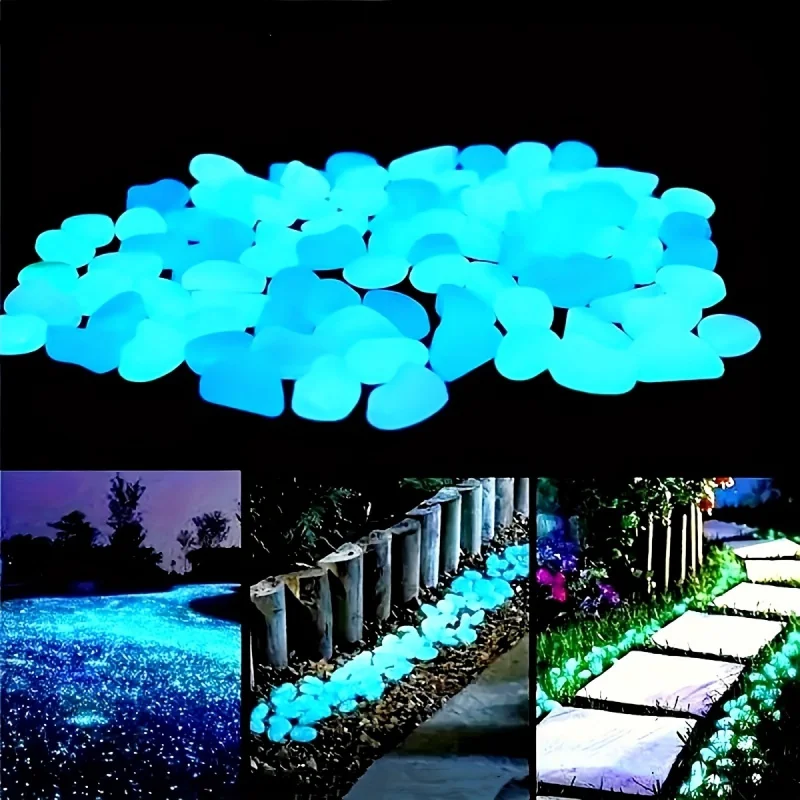 Aquarium Light - Aydınlık Çakıl Taşları Gece Lambası Taşları