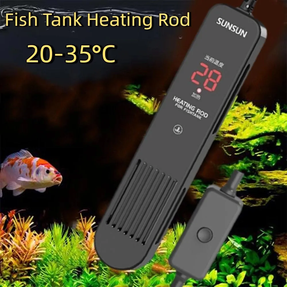 Fish Tank Heater - LCD Ekran 20-35 ° C Dijital