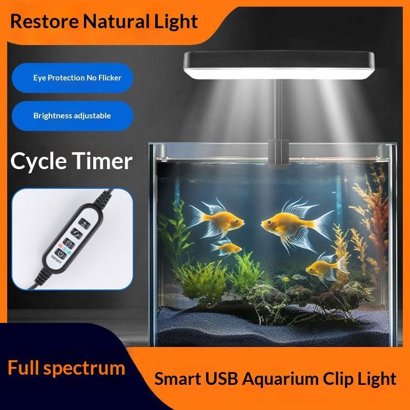 Aquarium Light - Tam Spektrumlu LED Akvaryum Lambası 360