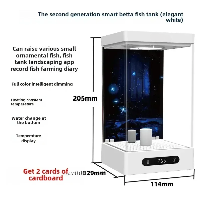 Akıllı beta balığı için özel b - Betta Fish Tank incelemesi ve fiyatı