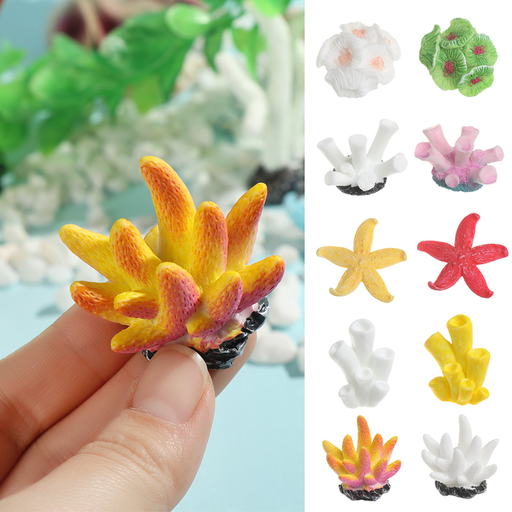 Yapay mercan balık tankı süsle - Fish Tank Gravel incelemesi ve fiyatı