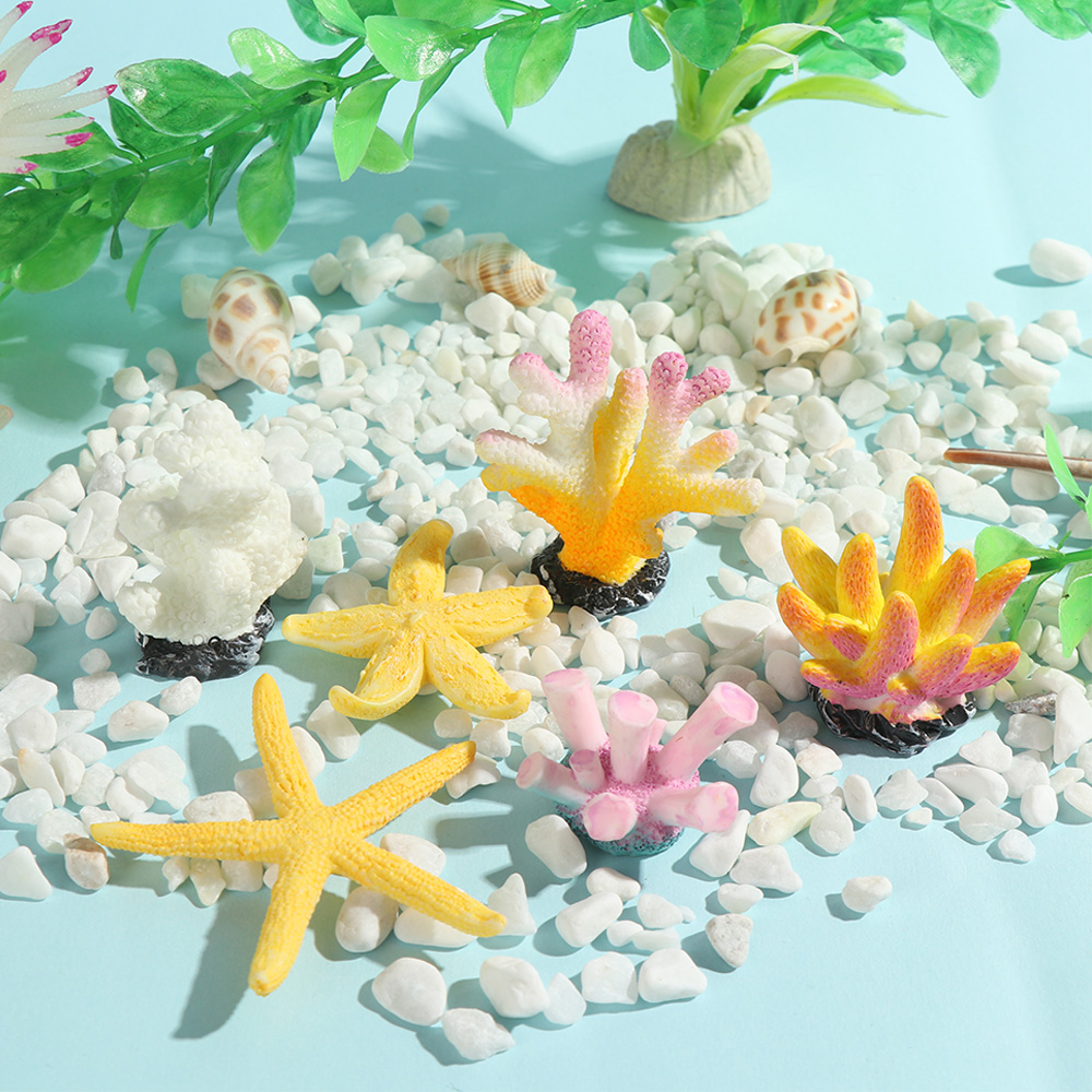 Yapay mercan balık tankı süsle - Fish Tank Gravel incelemesi ve fiyatı