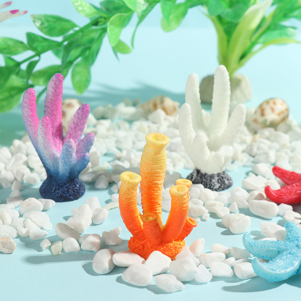 Yapay mercan balık tankı süsle - Fish Tank Gravel incelemesi ve fiyatı