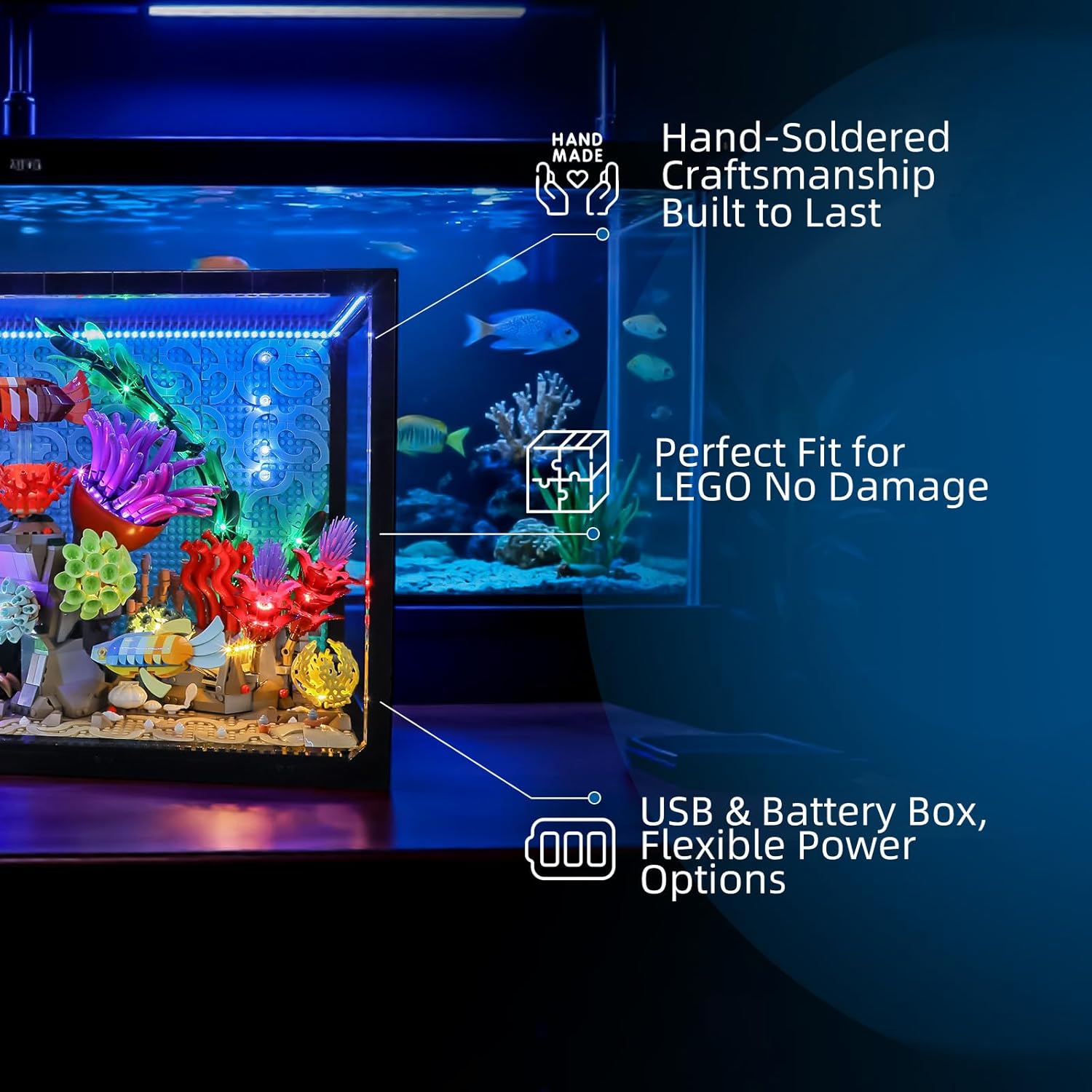 Hprosper lego 10366 için LED ı - Aquarium Light incelemesi ve fiyatı