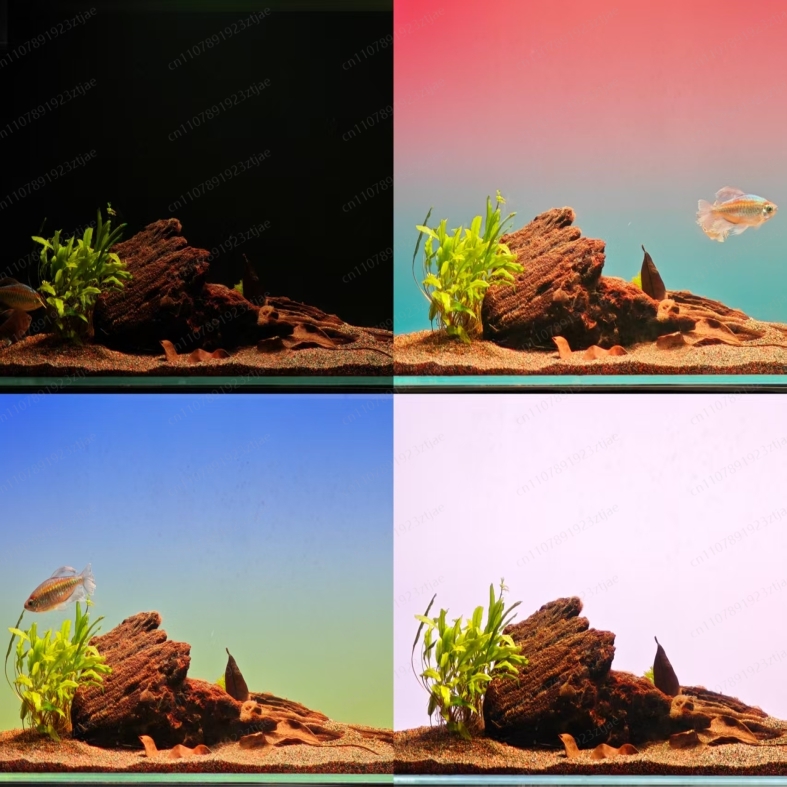 Siyah Akrilik Akvaryum Arka Pl - Aquarium Light incelemesi ve fiyatı