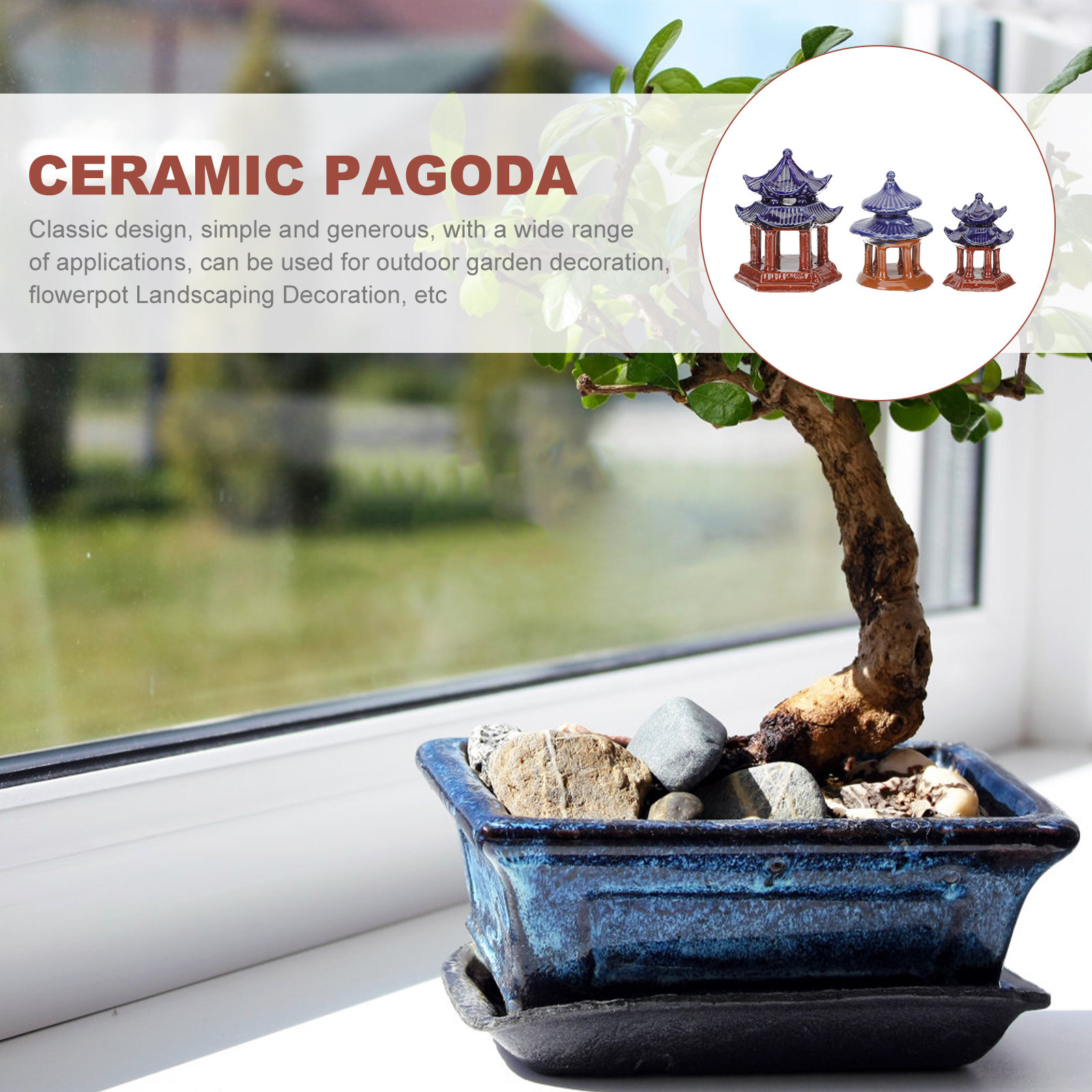 3 Adet Seramik Pavilyon Minyat - Aquarium Decor incelemesi ve fiyatı