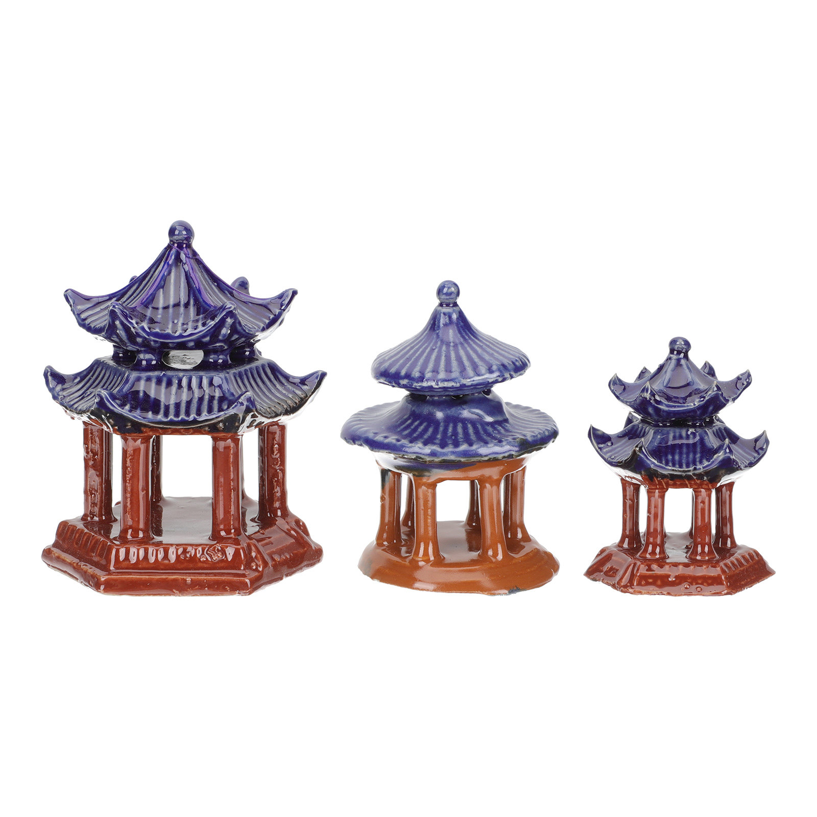 3 Adet Seramik Pavilyon Minyat - Aquarium Decor incelemesi ve fiyatı
