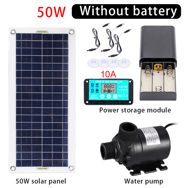 50W Güneş Enerjili Su Pompası  - Aquarium Pump incelemesi ve fiyatı