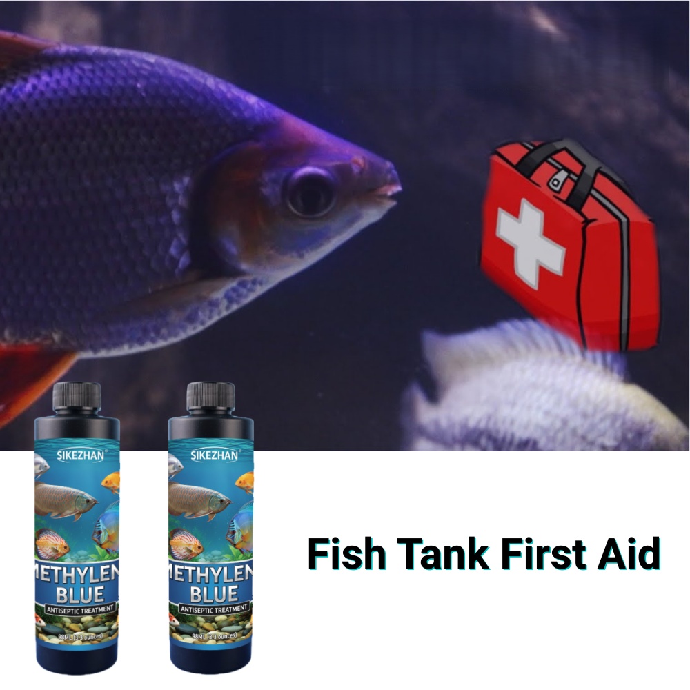 SIKEZHAN 98ml Saf Metilen Mavi - Aquarium Fish Betta incelemesi ve fiyatı