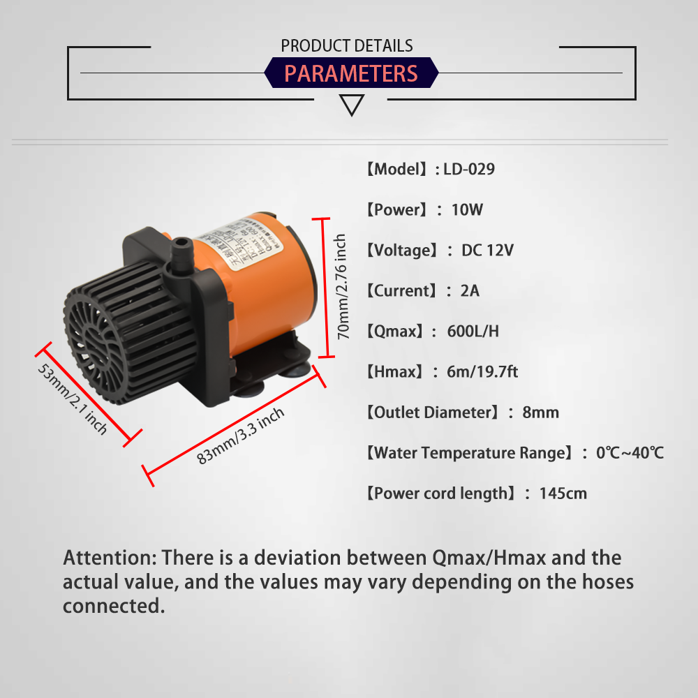 12V DC fırçasız küçük dalgıç p - Aquarium Pump incelemesi ve fiyatı